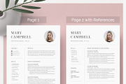 Word Resume & Cover Letter Template, a Resume Template by DemeDesign (Thumbnail 3 of 8)