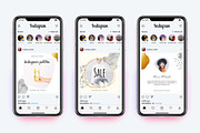 PATTERN Animated Instagram Posts, a Social Media Template by ShapeSlide (Thumbnail 4 of 14)