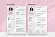 Modern Resume Template, a Resume Template by createbyadam (Thumbnail 2 of 5)