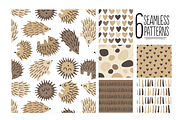 Happy Hedgehogs - Illustration Set, an Animal Illustration by Illustrations by Jessie (Thumbnail 3 of 4)