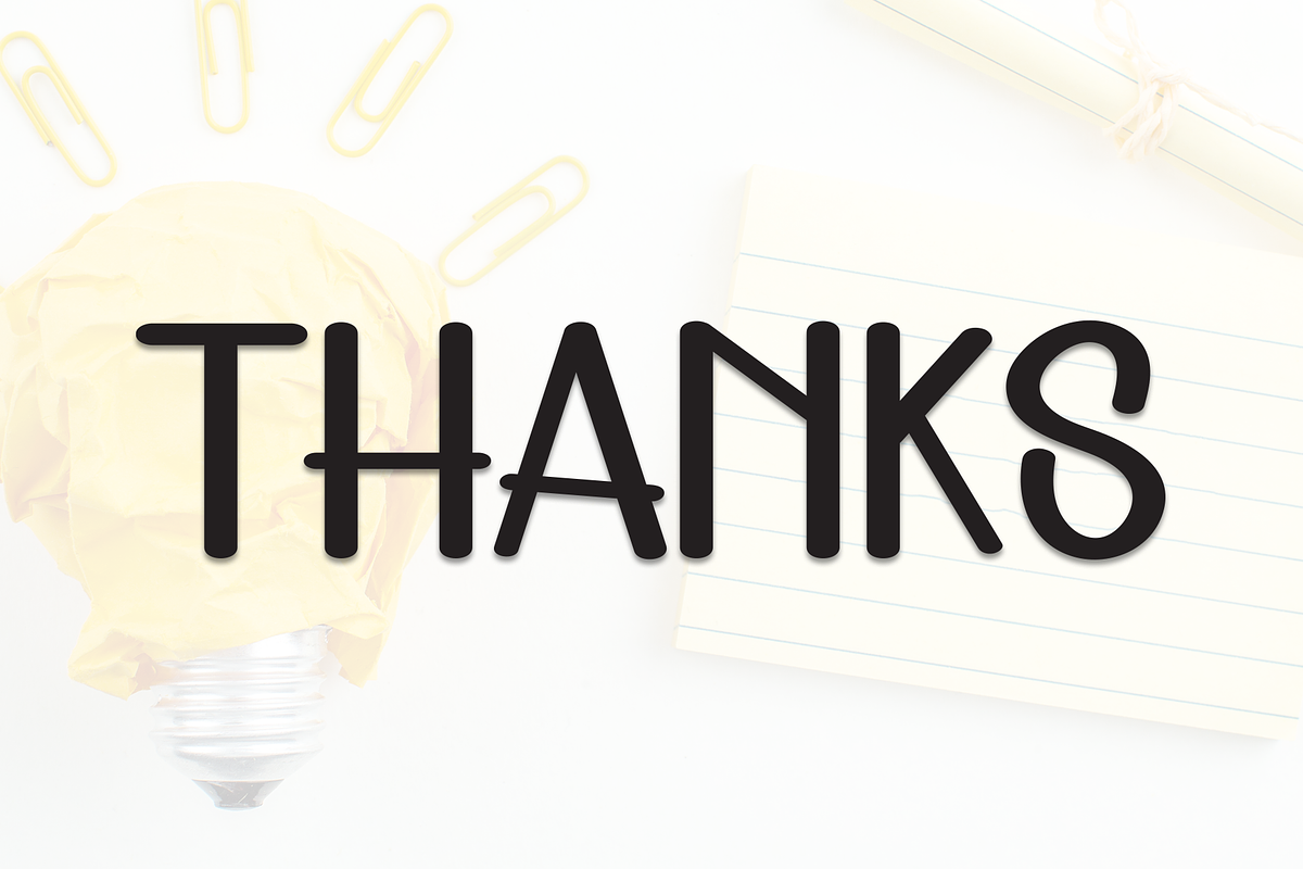 Creative Thinking | Script Font, a Script Font by Scratchones (Photo 8 of 8)