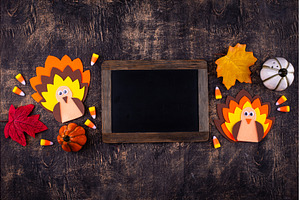 Thanksgiving day background with, a Food & Drink Photo by Yulia Furman