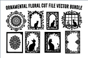Ornamental Floral Laser Cut Lotus, an Object Graphic by Designs_River (Thumbnail 1 of 11)