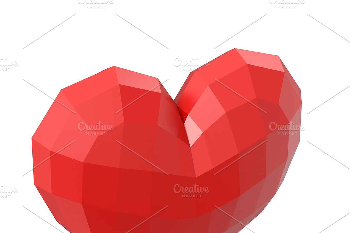 Heart Simple, HiRes and LowPoly, an Object 3D Model by CGTech (Photo 5 of 9)