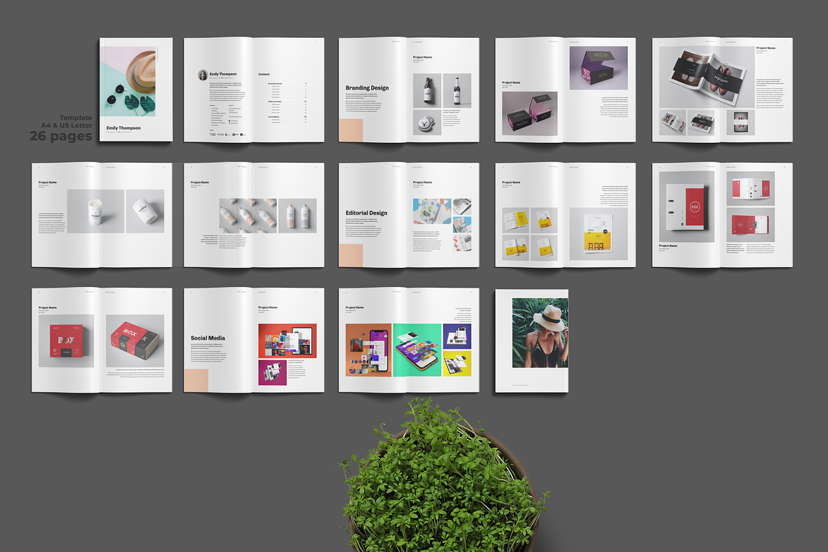Portfolio Template, a Templates & Theme by StockInDesign (Photo 8 of 8)