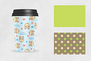 SLOTH Pattern collection, a Pattern Graphic by PrettyPatterns (Thumbnail 2 of 5)