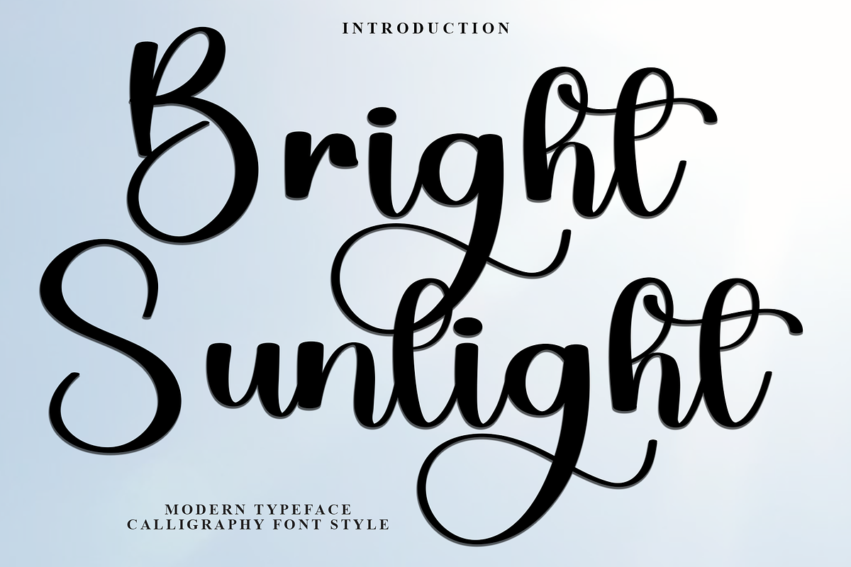 Bright Sunlight, a Handwritten Font by InermediaSTUDIO (Photo 1 of 8)