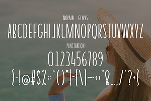 Crefosea Beach Font Edition