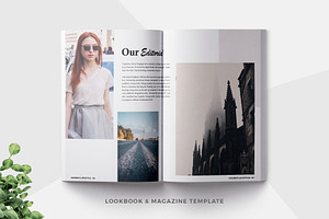 Lifestyle Magazine Lookbook Template