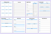 Complete Life Planning Organizer Kdp, a Stationery Template by Mustafiz (Thumbnail 4 of 9)