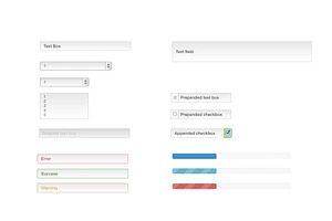 Fireworks Twitter Bootstrap UI