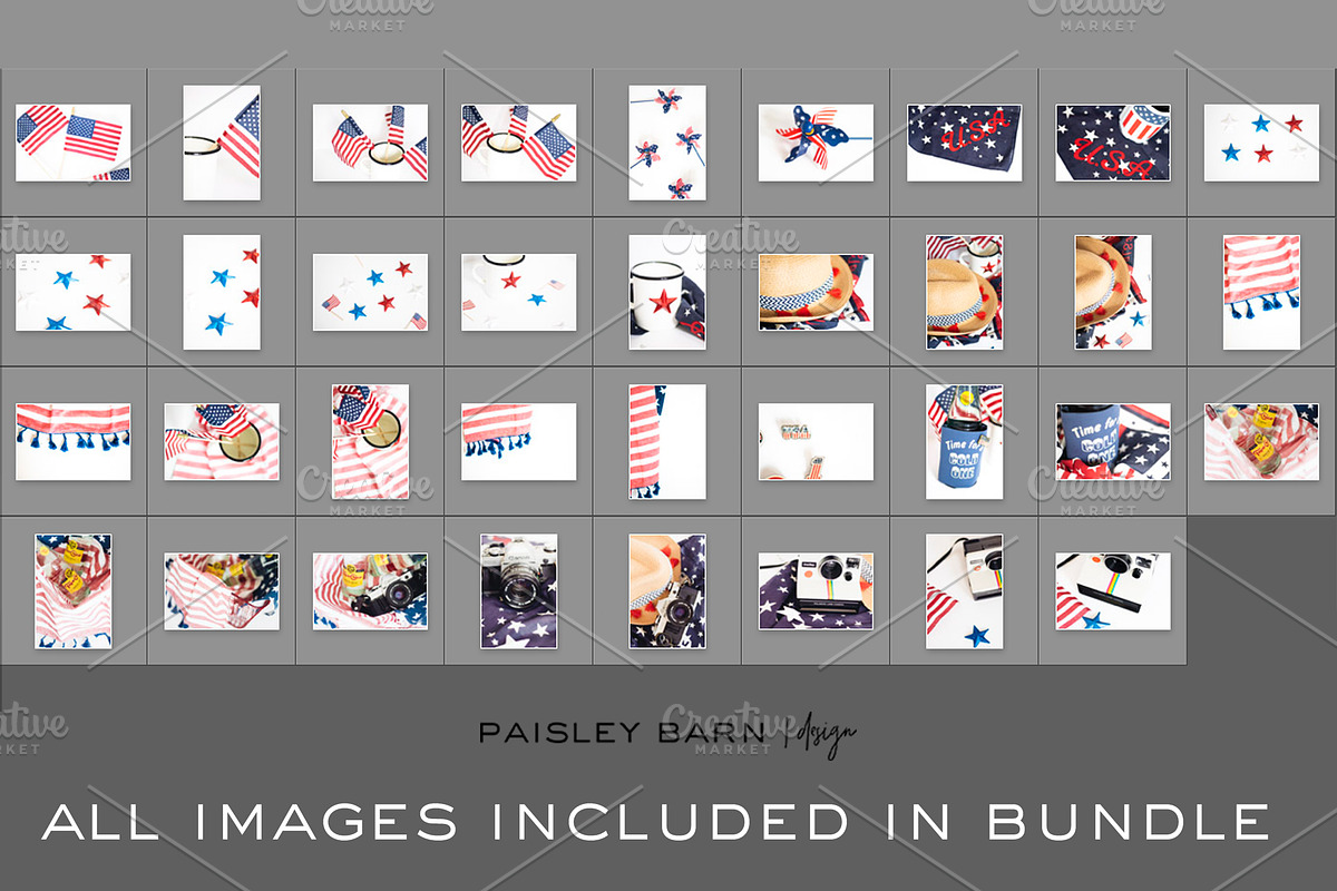 Americana Bundle, a Household Mockup by Paisley Barn Design (Photo 2 of 2)