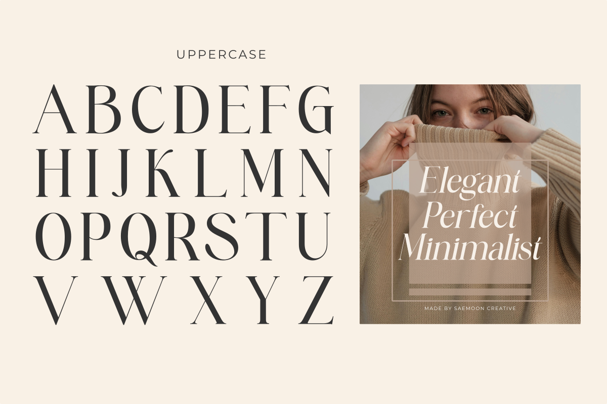 Monthis, a Serif Font by saemoon creative (Photo 10 of 17)