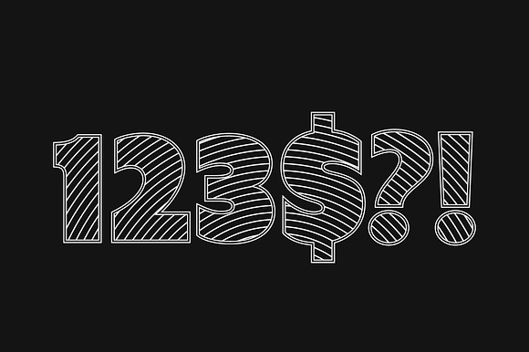 Dynamic Hatch Text Effect preview 3