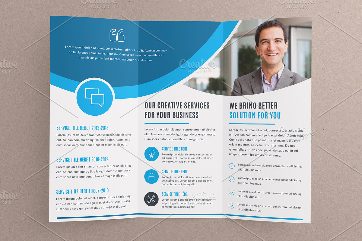 Trifold Brochure Template, a Brochure Template by Alice_s (Photo 4 of 4)
