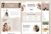 PetPals - Pet Care Website Framer, a Websites & App Template by peterdraw (Thumbnail 2 of 5)