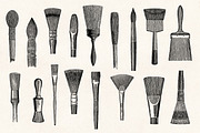 Art Supplies - Vintage Illustrations, an Illustration by Graphic Goods (Thumbnail 4 of 11)