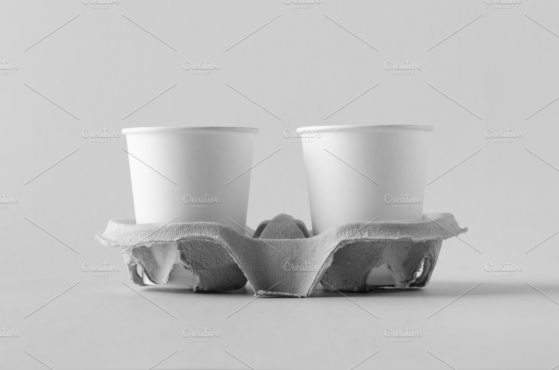 Double wall coffee cup mockup JPEG, a Food & Drink Photo by Shablon