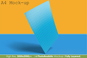 A4 Mockup, a Print Template by MahmoudRafik (Thumbnail 2 of 14)