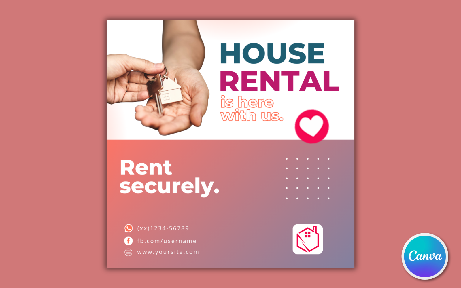 House Rental Social Media Template