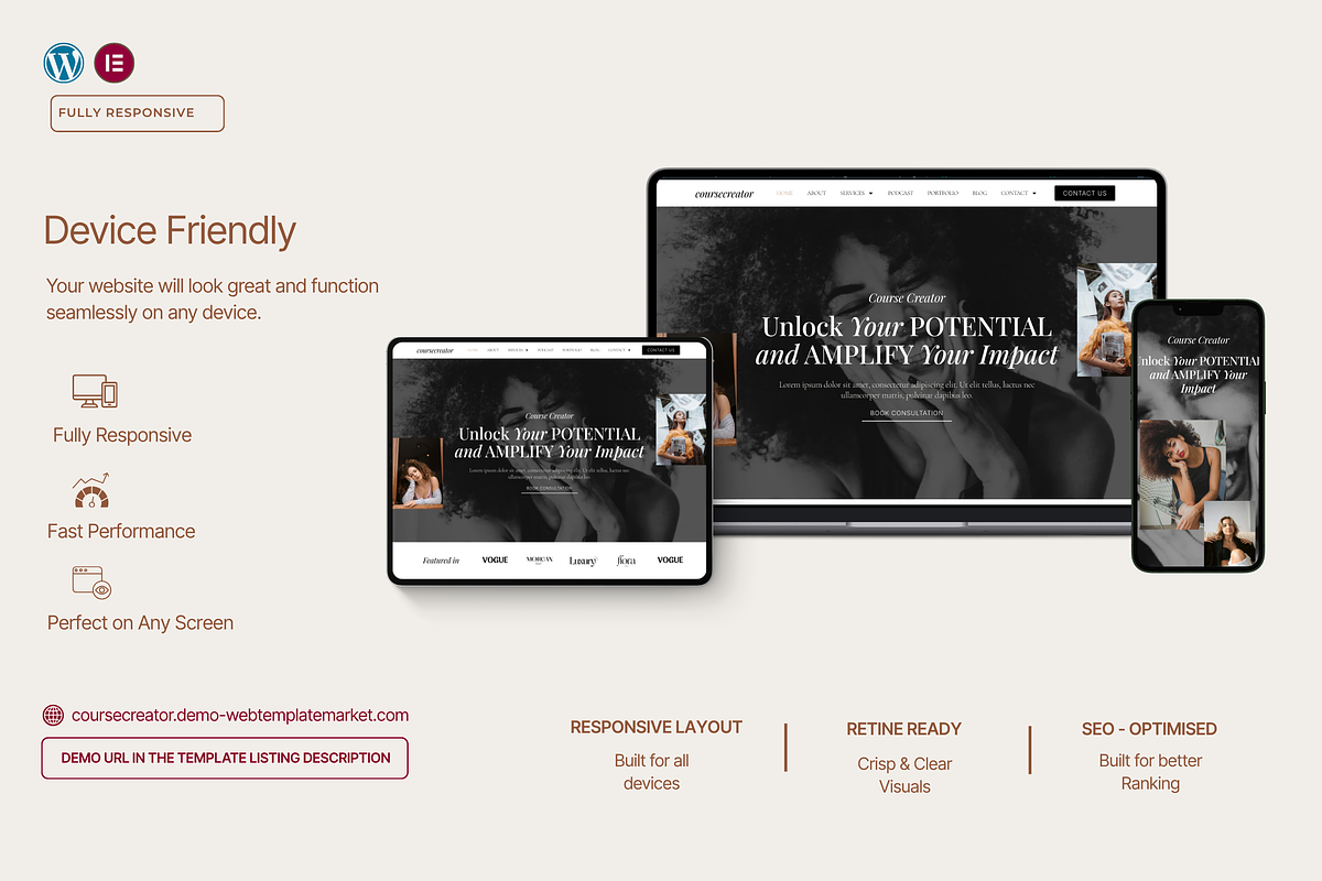 Business Coach Wordpress Template, a WordPress Template by Web Template Market (Photo 4 of 9)