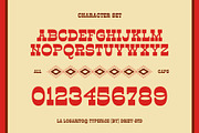 La Losarito – Reverse Contrast Weste, a Slab Serif Font by Drizy (Thumbnail 4 of 10)