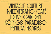 Monterio - Modern Art Deco Typeface, a Sans Serif Font by CCS Type (Thumbnail 7 of 29)