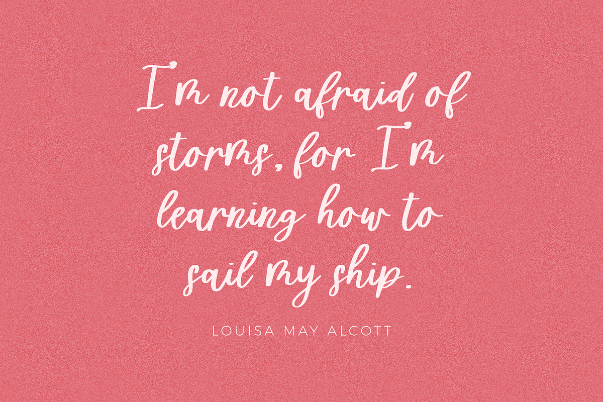 Homeward Script, a Script Font by Beck McCormick (Photo 9 of 10)