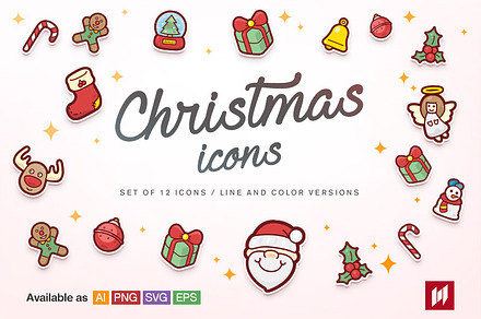 Christmas icons