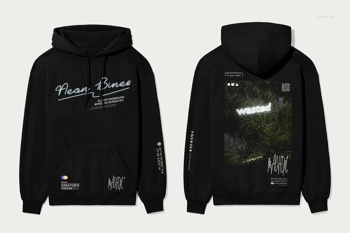 Gildan 18500 Hoodie Mockup Set, a Hoody Mockup by creatsy5 (Photo 12 of 20)
