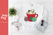 Christmas Coffee Sublimation Bundle, a Seasonal Illustration by Libby Wishes (Thumbnail 4 of 7)