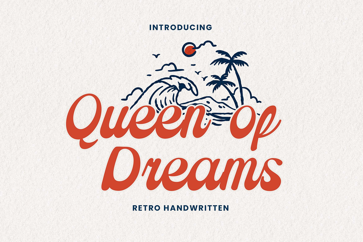 Queen of Dreams Handwritten Font, a Handwritten Font by UICreative (Photo 1 of 13)