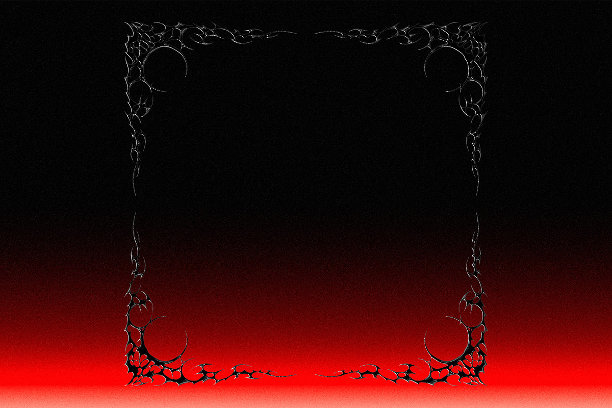8 Cyber Sigilism Frame, an Object Graphic by BonkiStudio (Photo 7 of 9)