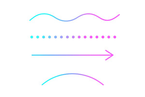 Colorful abstract lines and patterns, an Illustration by ZinetroN