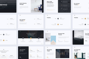 BeMind - Minimal & Creative Template