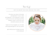 About Me Page Template, a Flyer Template by roselindoco (Thumbnail 3 of 4)