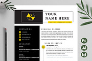 Attractive CV Design | New CV, a Resume Template by Attractive Resume (Thumbnail 1 of 3)