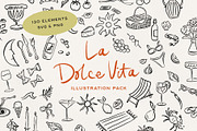 La Dolce Vita Italian Element Bundle, an Illustration by Claire Emery Designs (Thumbnail 1 of 6)