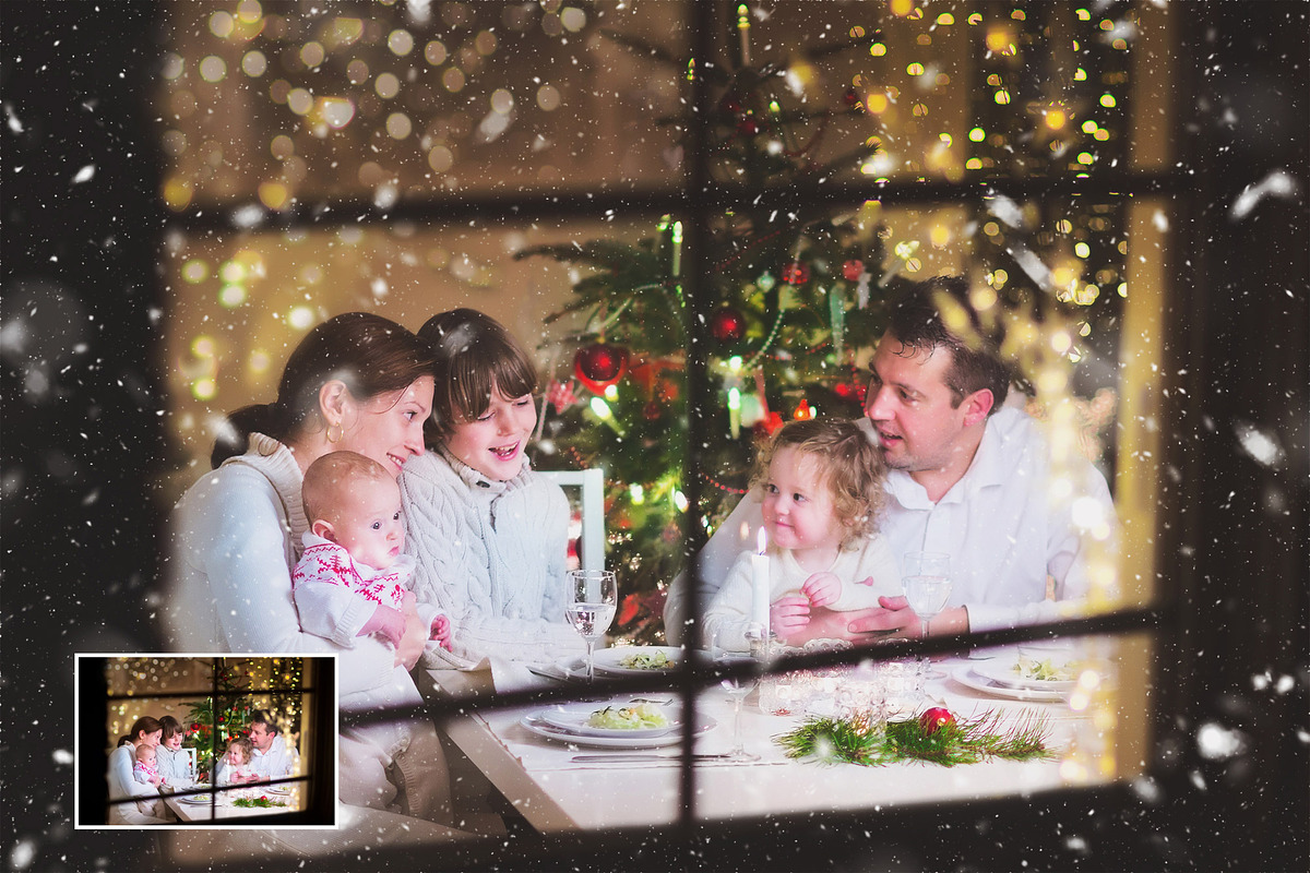Let It Snow! Photoshop Action, an Action Add-On by Uplift Actions (Photo 4 of 14)