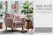 Armchair Upholstery Mockup, a Household Mockup by mock-ups (Thumbnail 1 of 11)