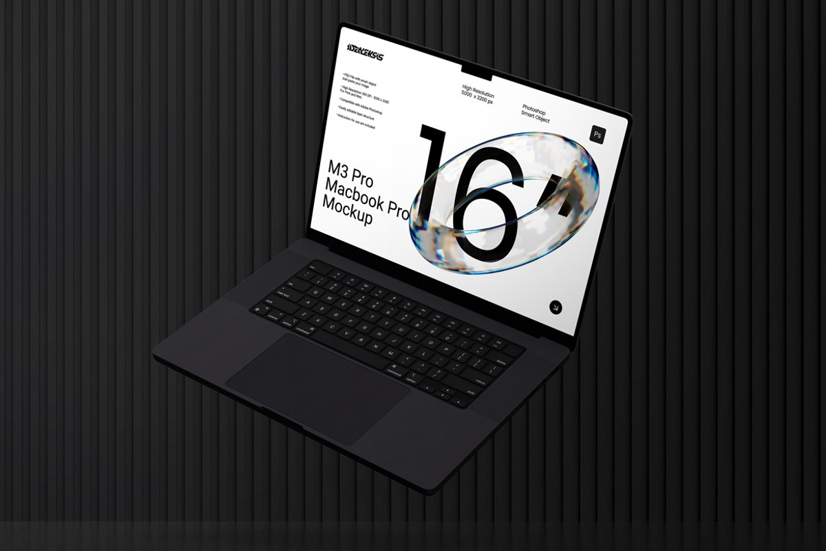 Macbook Pro Mockup, a Mockup by Ideal Eksis (Photo 5 of 5)