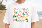 Summer Vibes Png, Coastal Coquette P, an Illustration by DreamArtGraphic (Thumbnail 4 of 4)