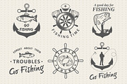 Fishing labels, a Background Graphic by Tomass2015 (Thumbnail 1 of 8)