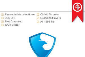 Eagle Shield - Logo Template
