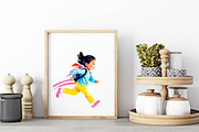 Watercolor Back to School Clipart, an Illustration by Wow Magic (Thumbnail 1 of 4)