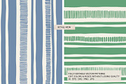 Hand Drawn Stripe Vector Patterns, a Pattern Graphic by Irina Ostapenko (Thumbnail 4 of 5)