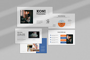 Koni Digital Marketing Google Slides, a Presentation Template by Punkl Camp (Thumbnail 1 of 9)