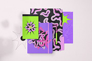 Wavy Flora - Flowers and Shapes, a Decorative Illustration by Leila Divine (Thumbnail 10 of 15)