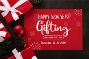 Mythical Christmas Font, a Script Font by Allouse Studio (Thumbnail 9 of 12)
