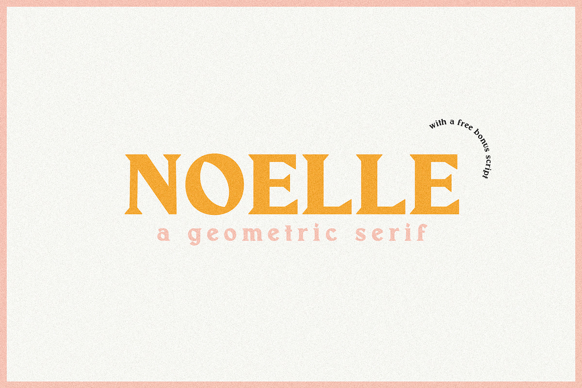 Noelle | Modern Serif & Free Script, a Serif Font by Jen Wagner Co (Photo 12 of 12)